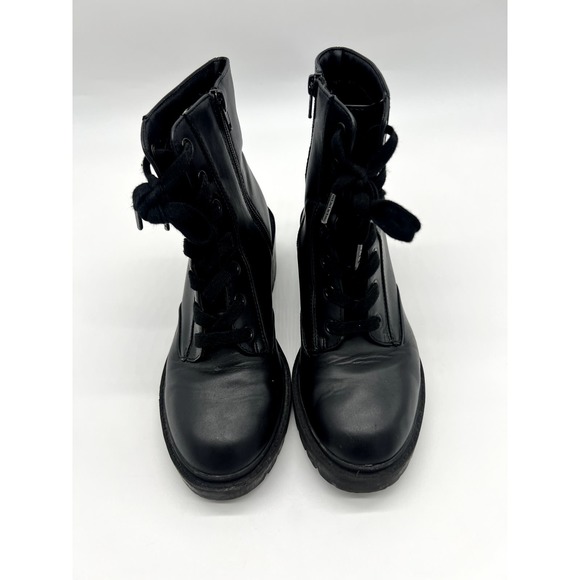 Universal Thread Black Combat Boots - Picture 6 of 8